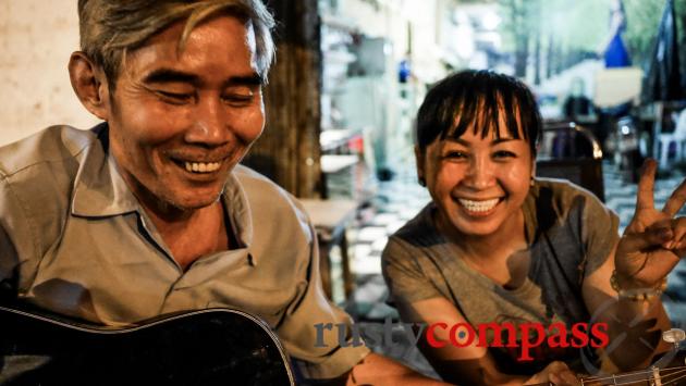 Streetside tunes mark the Saigon New Year